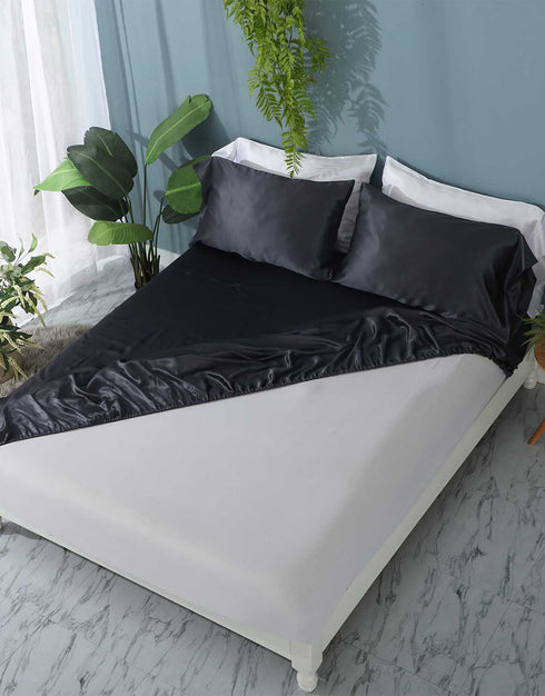 19 Momme Silk Fitted Sheet (1 pcs) (T)
